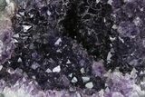 Sparkling Purple Amethyst Geode - Uruguay #379264-3
